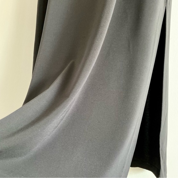 Ellen Tracy Black Sleeveless Maxi Dress Size 8 - Picture 5 of 6